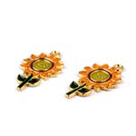 Fashion, accesorii si bijuterii - Barbati - Bijuterii barbati - Lanturi si pandantive barbati - Pandantiv decorativ metalic 15 x 25 mm Floarea soarelui - Infinity.ro