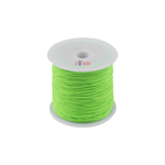 Casa si Gradina - Decoratiuni - DIY - Articole mercerie - Snur rotund din poliester Crisalida, diametru 0,8 mm, lungime 90 m, Verde neon - Infinity.ro