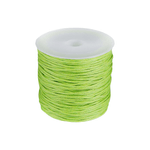 Casa si Gradina - Decoratiuni - DIY - Articole mercerie - Snur din bumbac cerat, diametru 0,8 mm, lungime 25 m, Verde deschis - Infinity.ro