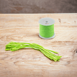 Casa si Gradina - Decoratiuni - DIY - Articole mercerie - Snur rotund din poliester Crisalida, diametru 0,8 mm, lungime 90 m, Verde neon - Infinity.ro