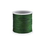 Casa si Gradina - Decoratiuni - DIY - Articole mercerie - Snur impletit cu lurex Crisalida, diametru 0,3 mm, lungime 50 m, Verde - Infinity.ro