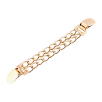 Fashion, accesorii si bijuterii - Femei - Bijuterii femei - Brose femei - Clips / Inchizatoare cardigan Kyrra, 2 x 17 cm Gold - Infinity.ro