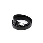 Fashion, accesorii si bijuterii - Femei - Accesorii femei - Curele femei - Curea pentru dama latime 2,3 cm, lungime 110 cm, Negru - Infinity.ro