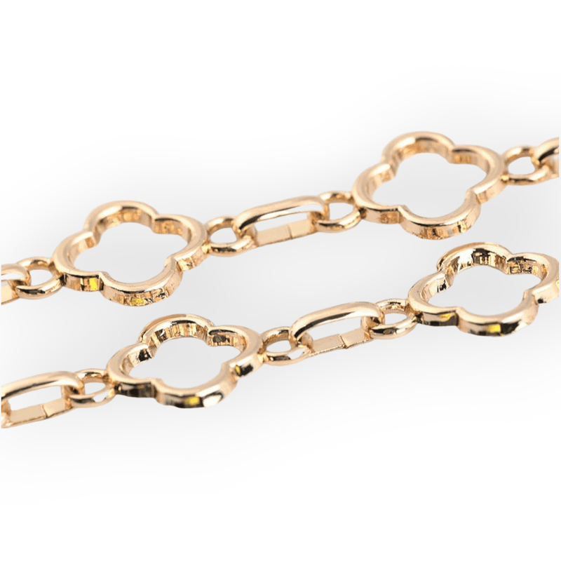 Fashion, accesorii si bijuterii - Femei - Bijuterii femei - Brose femei - Clips / Inchizatoare cardigan Kyrra, 2*19 cm Gold - Infinity.ro