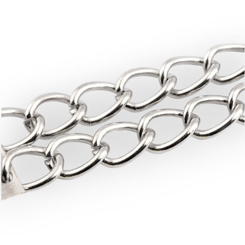 Fashion, accesorii si bijuterii - Femei - Bijuterii femei - Brose femei - Clips / Inchizatoare cardigan Kyrra, 2 x 17 cm Silver - Infinity.ro