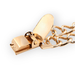 Fashion, accesorii si bijuterii - Femei - Bijuterii femei - Brose femei - Clips / Inchizatoare cardigan Kyrra, 2 x 17 cm Gold - Infinity.ro