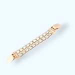 Fashion, accesorii si bijuterii - Femei - Bijuterii femei - Brose femei - Clips / Inchizatoare cardigan Kyrra, 2 x 17 cm Gold - Infinity.ro