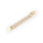 Fashion, accesorii si bijuterii - Femei - Bijuterii femei - Brose femei - Clips / Inchizatoare cardigan Kyrra, 2 x 17 cm Gold - Infinity.ro