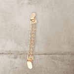 Fashion, accesorii si bijuterii - Femei - Bijuterii femei - Brose femei - Clips / Inchizatoare cardigan Kyrra, 2 x 17 cm Gold - Infinity.ro