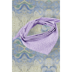 Fashion, accesorii si bijuterii - Femei - Accesorii femei - Esarfe si fulare femei - Batic bumbac, imprimeu floral, 65 x 65 cm Violet - Infinity.ro