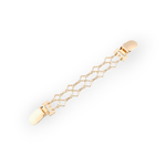 Fashion, accesorii si bijuterii - Femei - Bijuterii femei - Brose femei - Clips / Inchizatoare cardigan Kyrra, 2*19 cm Gold - Infinity.ro