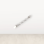 Fashion, accesorii si bijuterii - Femei - Bijuterii femei - Brose femei - Clips / Inchizatoare cardigan Kyrra, 2 x 17.5 cm Silver - Infinity.ro