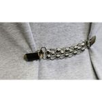Fashion, accesorii si bijuterii - Femei - Bijuterii femei - Brose femei - Clips / Inchizatoare cardigan, 2.6 x 14.5 cm Silver - Infinity.ro