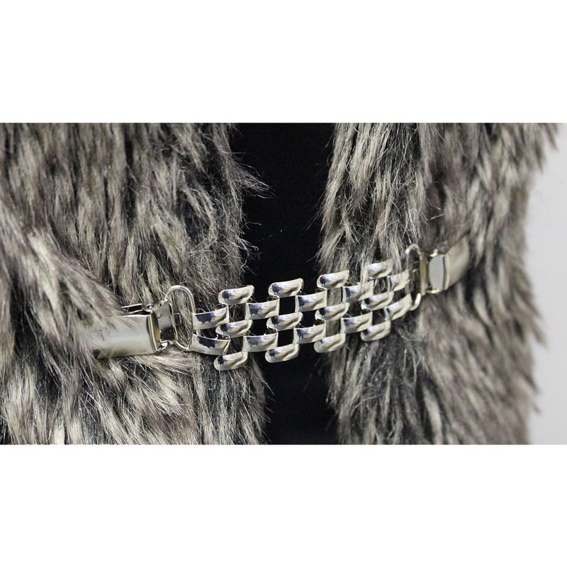 Fashion, accesorii si bijuterii - Femei - Bijuterii femei - Brose femei - Clips / Inchizatoare cardigan, 2.6 x 14.5 cm Silver - Infinity.ro