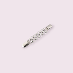 Fashion, accesorii si bijuterii - Femei - Bijuterii femei - Brose femei - Clips / Inchizatoare cardigan, 2.6 x 14.5 cm Silver - Infinity.ro