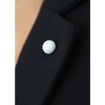 Fashion, accesorii si bijuterii - Femei - Bijuterii femei - Brose femei - Brosa perla, inchizatoare decorativa 1 cm Alba - Infinity.ro