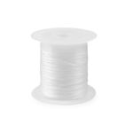Casa si Gradina - Decoratiuni - DIY - Articole mercerie - Fir elastic plat din nylon, diametru 1 mm Kyrra, Alb - Infinity.ro
