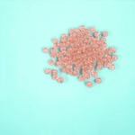 Casa si Gradina - Decoratiuni - DIY - Articole mercerie - Set 250 margele plastic Cracked, diametru 6 mm, 30 g, Bej - Infinity.ro