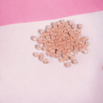 Casa si Gradina - Decoratiuni - DIY - Articole mercerie - Set 250 margele plastic Cracked, diametru 6 mm, 30 g, Bej - Infinity.ro