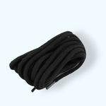 Fashion, accesorii si bijuterii - Femei - Incaltaminte femei - Accesorii incaltaminte - Sireturi rotunde din bumbac, lungime 120 cm, Negru - Infinity.ro