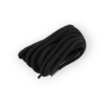 Fashion, accesorii si bijuterii - Femei - Incaltaminte femei - Accesorii incaltaminte - Sireturi rotunde din bumbac, lungime 120 cm, Negru - Infinity.ro