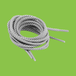 Fashion, accesorii si bijuterii - Femei - Incaltaminte femei - Accesorii incaltaminte - Sireturi rotunde reflectorizante, lungime 130 cm, Gri deschis - Infinity.ro