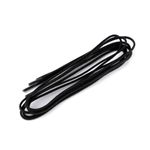 Fashion, accesorii si bijuterii - Femei - Incaltaminte femei - Accesorii incaltaminte - Sireturi rotunde din bumbac, lungime 90 cm, Negru - Infinity.ro