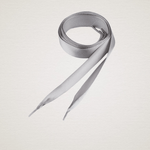 Fashion, accesorii si bijuterii - Femei - Incaltaminte femei - Accesorii incaltaminte - Sireturi satinate, 1.9 x 110 cm, Gri deschis - Infinity.ro