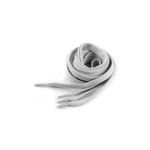 Fashion, accesorii si bijuterii - Femei - Incaltaminte femei - Accesorii incaltaminte - Sireturi plate din bumbac pentru pantofi / hanorace 130 cm, Gri deschis - Infinity.ro