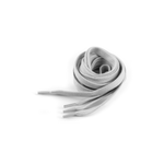Fashion, accesorii si bijuterii - Femei - Incaltaminte femei - Accesorii incaltaminte - Sireturi plate din bumbac pentru pantofi / hanorace 130 cm, Gri deschis - Infinity.ro