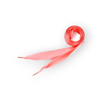 Fashion, accesorii si bijuterii - Femei - Incaltaminte femei - Accesorii incaltaminte - Sireturi satinate, 1.9 x 110 cm, Corai - Infinity.ro