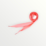 Fashion, accesorii si bijuterii - Femei - Incaltaminte femei - Accesorii incaltaminte - Sireturi satinate, 1.9 x 110 cm, Corai - Infinity.ro