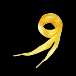 Fashion, accesorii si bijuterii - Femei - Incaltaminte femei - Accesorii incaltaminte - Sireturi satinate Kyrra, 1.9 x 110 cm, Galben inchis - Infinity.ro