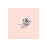 Fashion, accesorii si bijuterii - Femei - Incaltaminte femei - Accesorii incaltaminte - Sireturi plate din bumbac pentru pantofi / hanorace 130 cm, Gri deschis - Infinity.ro