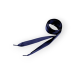 Fashion, accesorii si bijuterii - Femei - Incaltaminte femei - Accesorii incaltaminte - Sireturi satinate Kyrra, 1.9 x 110 cm, Bleumarin - Infinity.ro