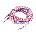 Fashion, accesorii si bijuterii - Femei - Incaltaminte femei - Accesorii incaltaminte - Set 2 sireturi rotunde poliester pentru pantofi sport 130 cm, Multicolor - Infinity.ro