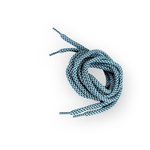 Fashion, accesorii si bijuterii - Femei - Incaltaminte femei - Accesorii incaltaminte - Set 2 sireturi rotunde poliester pentru incaltaminte si hanorace 130 cm, Verde alb - Infinity.ro