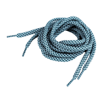 Fashion, accesorii si bijuterii - Femei - Incaltaminte femei - Accesorii incaltaminte - Set 2 sireturi rotunde poliester pentru incaltaminte si hanorace 130 cm, Verde alb - Infinity.ro