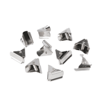 Carti si Birotica - Birotica - Accesorii de birou - Alte accesorii birou - Set 2 clipsuri metalice, latime 12 mm, dimensiuni 14 x 22 mm, argintii - Infinity.ro