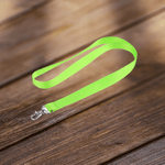 Carti si Birotica - Birotica - Accesorii de birou - Alte accesorii birou - Snur textil cu carabina pentru legitimatie, ecuson sau chei, 1,9 x 55 cm, Verde neon - Infinity.ro