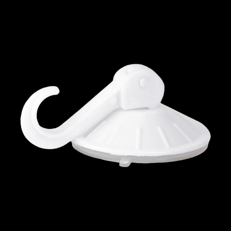 Casa si Gradina - Sanitare - Suporturi si accesorii baie - Accesorii baie - Carlig din plastic cu ventuza 5.5 cm Alb - Infinity.ro