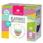 Casa si Gradina - Decoratiuni - Aromaterapie si lumanari - Lumanari si candele - Rezerva Lumanare creativa Cristalinas 5* 35 gr - Infinity.ro