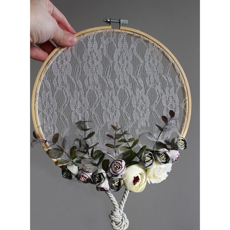 Casa si Gradina - Decoratiuni - DIY - Articole mercerie - Gherghef broderie din bambus, diametru 19,7 cm - Infinity.ro