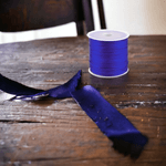 Casa si Gradina - Decoratiuni - DIY - Articole mercerie - Snur satinat pentru tehnica kumihimo, 27 m, diametru 1 mm, Albastru cobalt - Infinity.ro