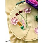 Casa si Gradina - Decoratiuni - DIY - Articole mercerie - Gherghef broderie din bambus, diametru 19,7 cm - Infinity.ro