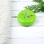 Casa si Gradina - Decoratiuni - DIY - Articole mercerie - Magnet rotund pentru bolduri si ace, diametru 10.5 cm, Verde lime - Infinity.ro