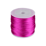 Casa si Gradina - Decoratiuni - DIY - Articole mercerie - Snur satinat pentru tehnica kumihimo, 27 m, diametru 1 mm, Mov neon - Infinity.ro