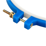 Casa si Gradina - Decoratiuni - DIY - Articole mercerie - Gherghef rotund pentru broderie din plastic, diametru 15.5 cm, Albastru - Infinity.ro