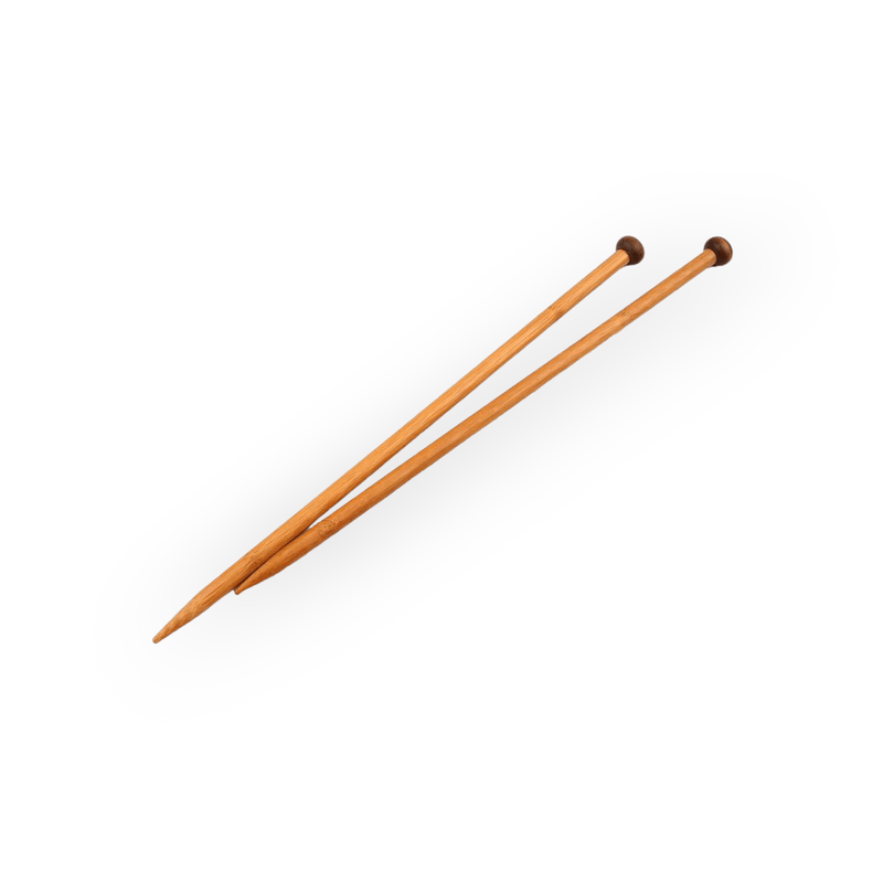 Casa si Gradina - Decoratiuni - DIY - Articole mercerie - Set 2 andrele drepte din bambus pentru fire groase nr. 10 - Infinity.ro