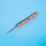 Casa si Gradina - Decoratiuni - DIY - Articole mercerie - Croset cu maner din silicon si varf auriu, marime 1.25 mm, Portocaliu - Infinity.ro